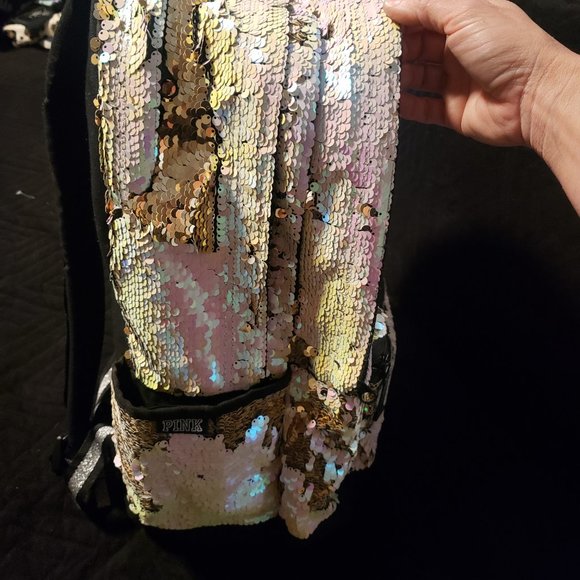 Victoria Secret PINK Sequin bookbag main image 4